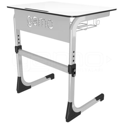 GM001-1002 Ayarlanabilir Tekli Kompakt Okul Sırası, Öğrenci Sırası, Kolej Sırası, Dershane Sırası, Sınıf Sırası