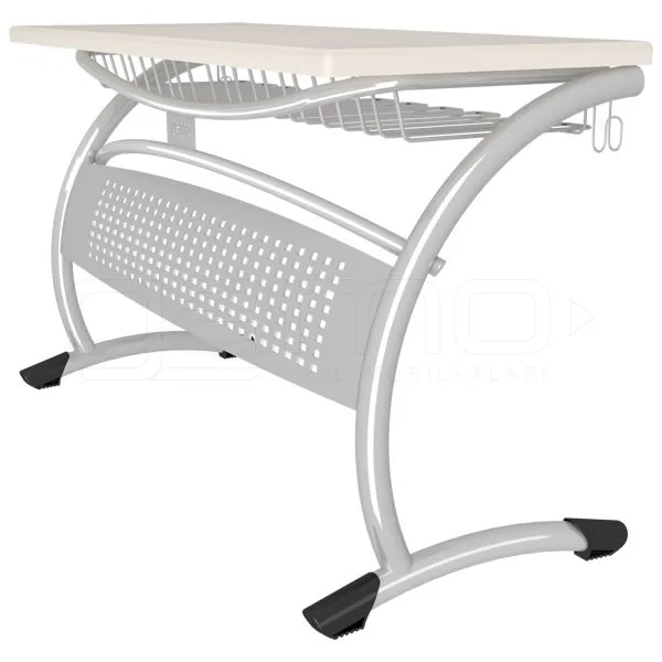 GM002-106 İkili Werzalit Okul Sırası, Öğrenci Sırası, Kolej Sırası, Dershane Sırası, Sınıf Sırası - Görsel 1