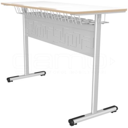 GM002-307 İkili Laminat Okul Sırası, Öğrenci Sırası, Kolej Sırası, Dershane Sırası, Sınıf Sırası