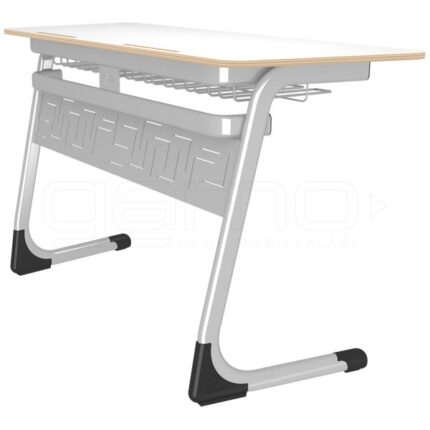 GM002-408 İkili Laminat Okul Sırası, Öğrenci Sırası, Kolej Sırası, Dershane Sırası, Sınıf Sırası