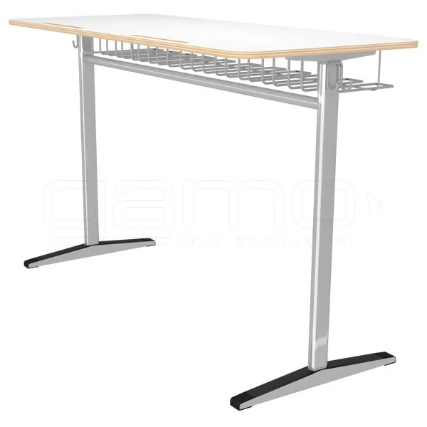 GM002-605-Ikili-Laminat-Ogrenci-Sirasi GM002-605 İkili Laminat Okul Sırası, Öğrenci Sırası, Kolej Sırası, Dershane Sırası, Sınıf Sırası - Görsel 1