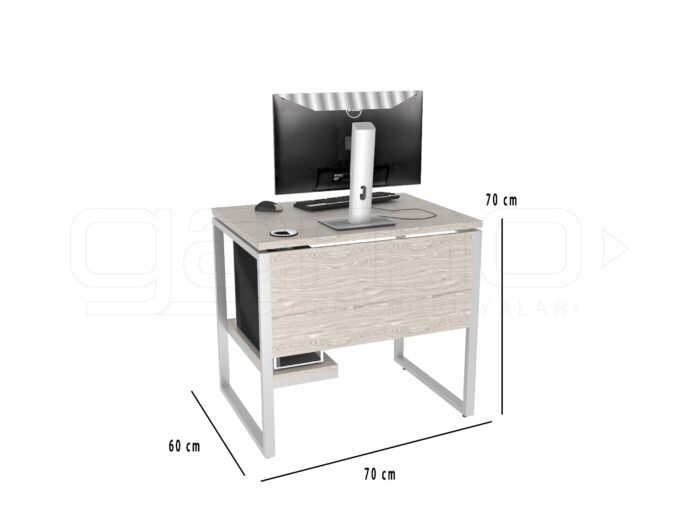 GM008-101 Bilgisayar Masası, Okul Öğrenci Bilgisayar Laboratuvarı Masası - Görsel 2