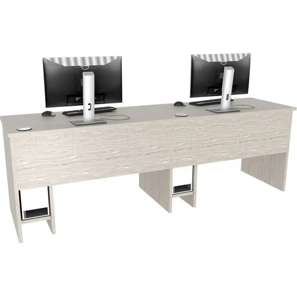 GM008-202 Bilgisayar Masası, Okul Öğrenci Bilgisayar Laboratuvarı Masası - Görsel 1