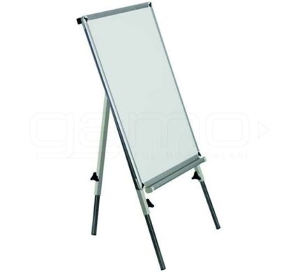 GM012-101 Teleskopik Ayaklı Yazı Tahtası Laminat Beyaz