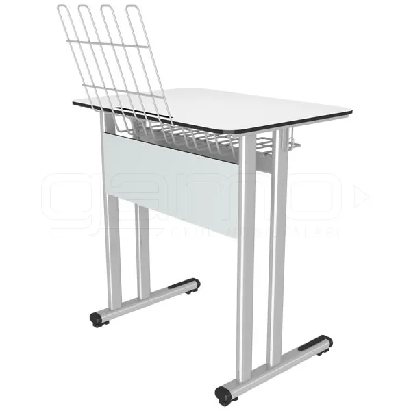 GM021-214-Tekli-Laminat-Muzik-Sirasi GM021-214 Tekli Kompakt Müzik Sırası, Öğrenci Etkinlik Sırası - Görsel 1