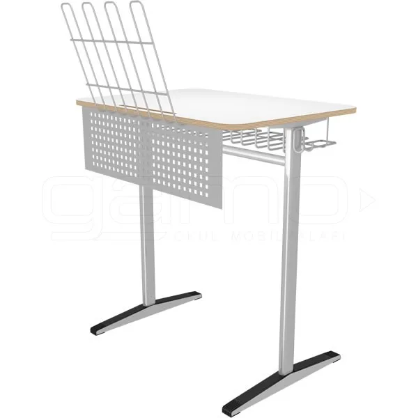 GM021-617-Tekli-Laminat-Muzik-Sirasi GM021-617 Tekli Laminat Müzik Sırası, Öğrenci Etkinlik Sırası - Görsel 1