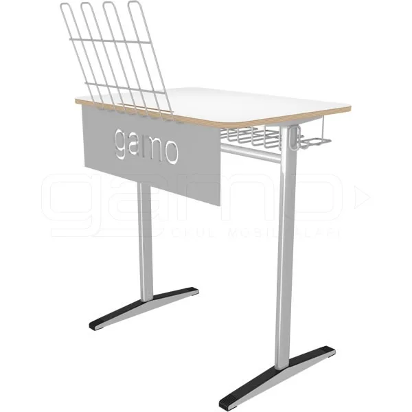 GM021-618 Tekli Laminat Müzik Sırası, Öğrenci Etkinlik Sırası - Görsel 1