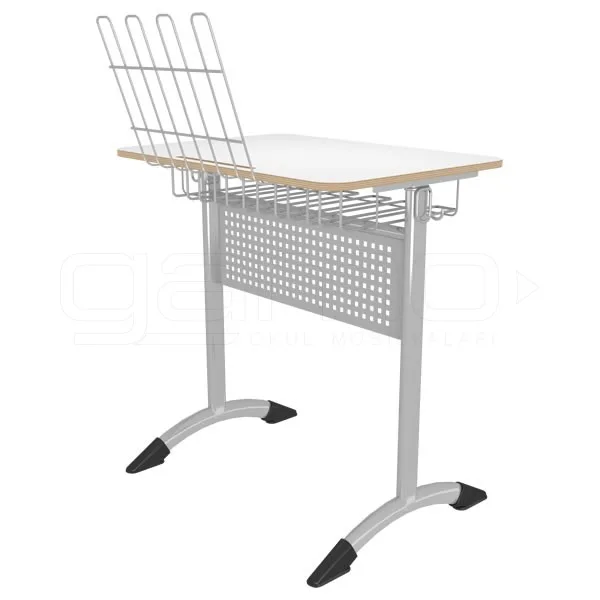 GM021-716-Tekli-Laminat-Muzik-Sirasi GM021-716 Tekli Laminat Müzik Sırası, Öğrenci Etkinlik Sırası - Görsel 1