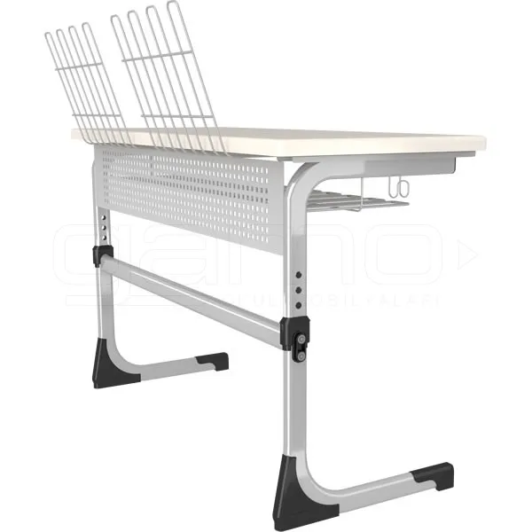 GM022-1015-Ayarlanabilir-Ikili-Werzalit-Muzik-Sirasi GM022-1015 Ayarlanabilir İkili Werzalit Müzik Sırası, Öğrenci Etkinlik Sırası - Görsel 1