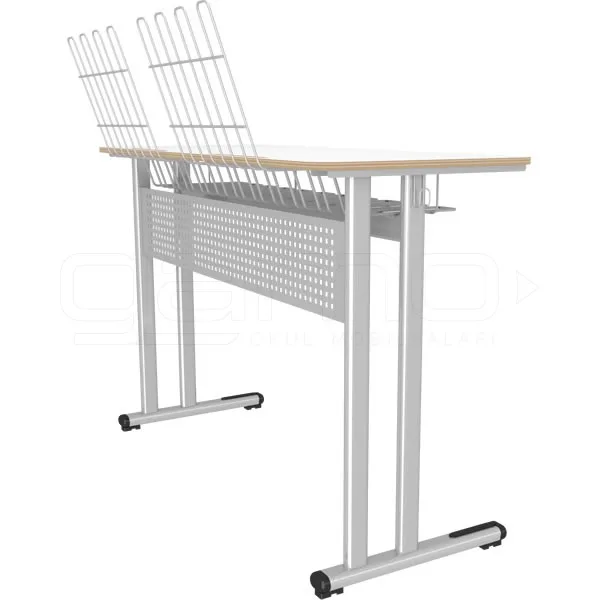 GM022-215 İkili Laminat Müzik Sırası, Öğrenci Etkinlik Sırası - Görsel 1