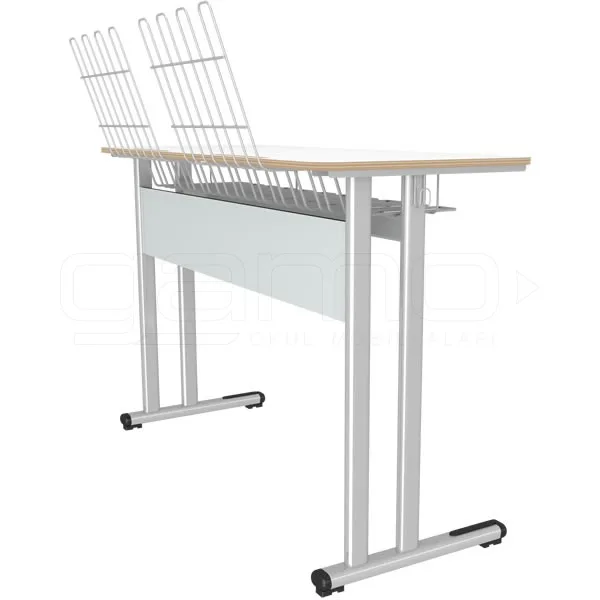 GM022-218-Ikili-Laminat-Muzik-Sirasi GM022-218 İkili Laminat Müzik Sırası, Öğrenci Etkinlik Sırası - Görsel 1