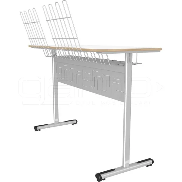 GM022-317 İkili Laminat Müzik Sırası, Öğrenci Etkinlik Sırası - Görsel 1