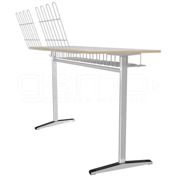 GM022-616-Ikili-Acili-Ayakli-Laminat-Muzik-Sirasi GM022-616 İkili Açılı Ayaklı Laminat Müzik Sırası, Öğrenci Etkinlik Sırası - Görsel 1