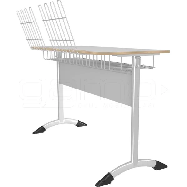 GM022-718 İkili Laminat Müzik Sırası, Öğrenci Etkinlik Sırası - Görsel 1