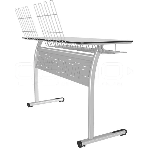 GM022-913 İkili Kompakt Müzik Sırası, Öğrenci Etkinlik Sırası - Görsel 1