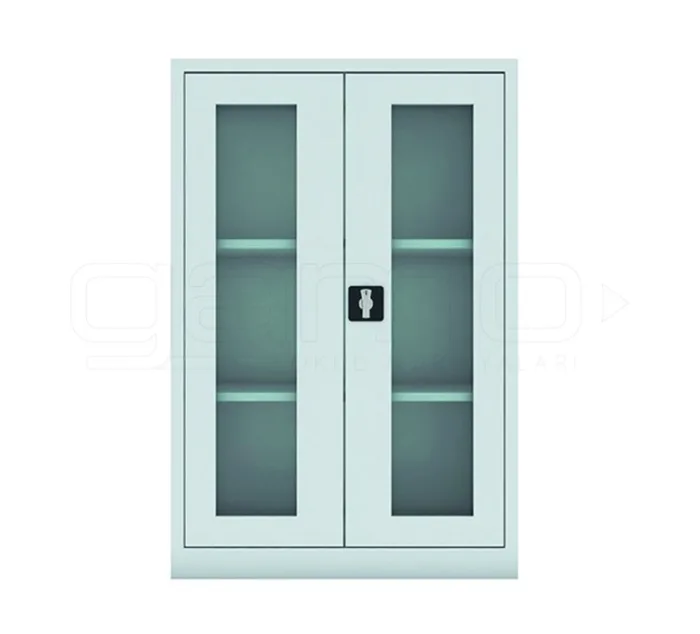 GM028-101 Camlı Dosya Dolabı - Görsel 1