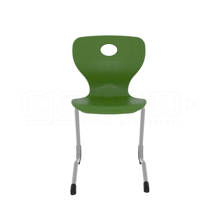 Valentina Z Ayak Monoblok Sandalye Yeşil - Görsel 2