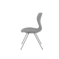 Koç İlkokul Monoblok Sandalye Açık Gri - Görsel 3