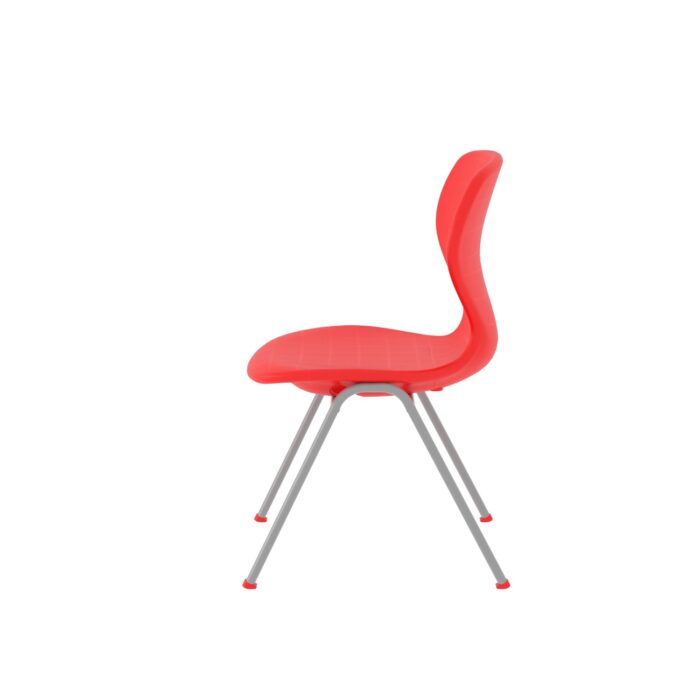 Koç İlkokul Monoblok Sandalye Kırmızı - Görsel 3