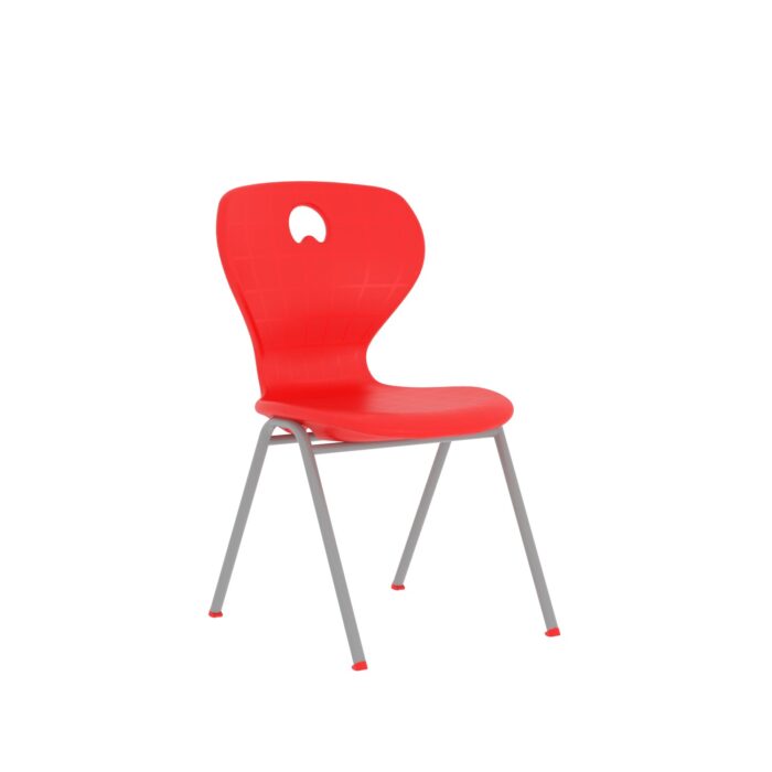 Koç İlkokul Monoblok Sandalye Kırmızı - Görsel 2