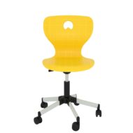 Koç Döner Monoblok Sandalye Sarı - Görsel 2