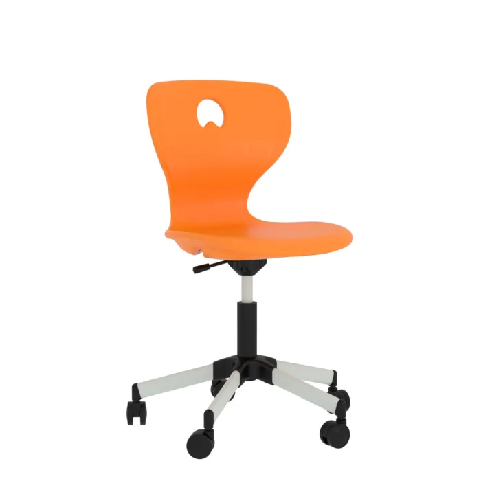 Koç Döner Monoblok Sandalye Turuncu - Görsel 1