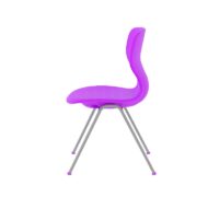 Valentina Monoblok Sandalye Fuşya - Görsel 3