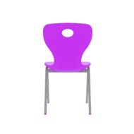 Valentina Monoblok Sandalye Fuşya - Görsel 4