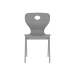 Valentina Monoblok Sandalye Gri