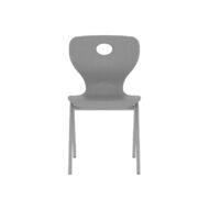 Valentina Monoblok Sandalye Gri