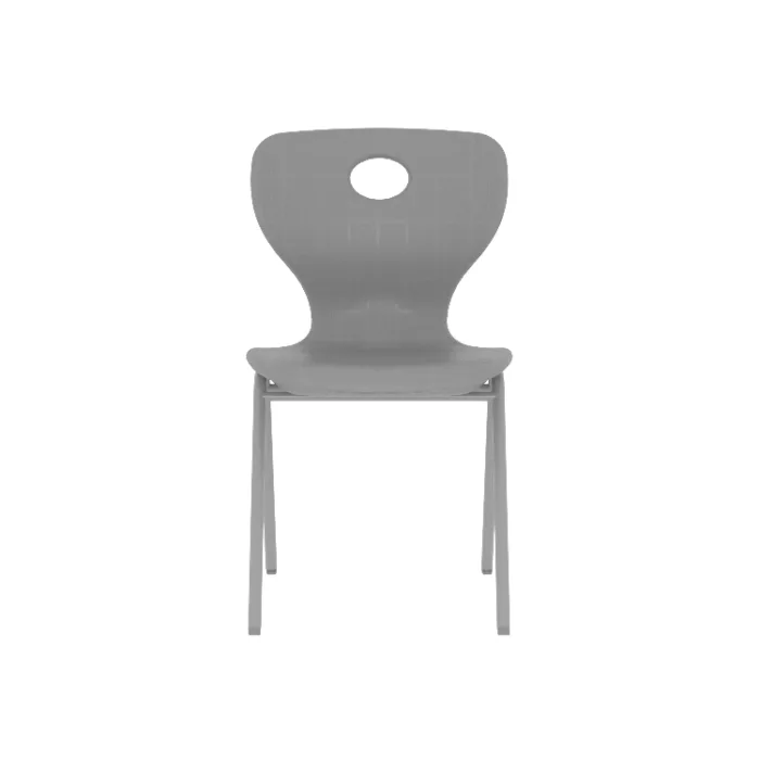 Valentina Monoblok Sandalye Gri - Görsel 1