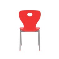 Valentina Monoblok Sandalye Kırmızı - Görsel 4