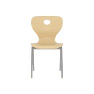 Valentina Monoblok Sandalye Krem