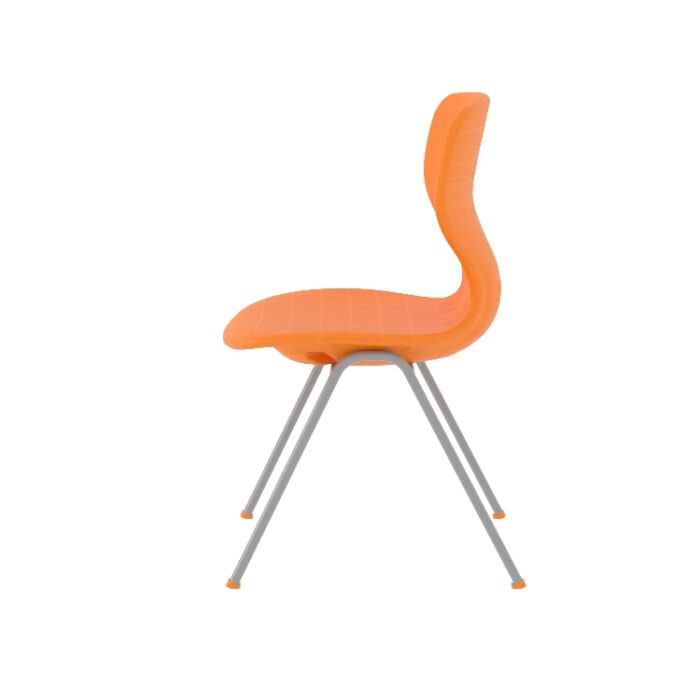 VALENTINA-A-Ayak-Turuncu-3.jpg Valentina Monoblok Sandalye Turuncu - Görsel 3