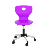 Valentina Döner Monoblok Sandalye Fuşya