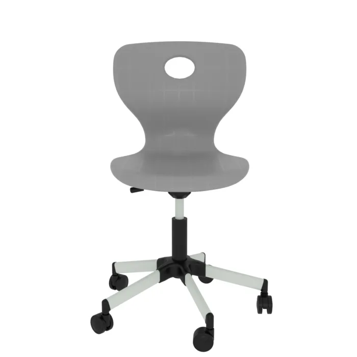 Valentina-Yildiz-Ayak-Gri-2-jpeg.webp Valentina Döner Monoblok Sandalye Gri - Görsel 1