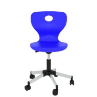 Valentina Döner Monoblok Sandalye Mavi