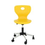 Valentina Döner Monoblok Sandalye Sarı