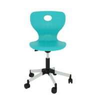 Valentina Döner Monoblok Sandalye Turkuaz