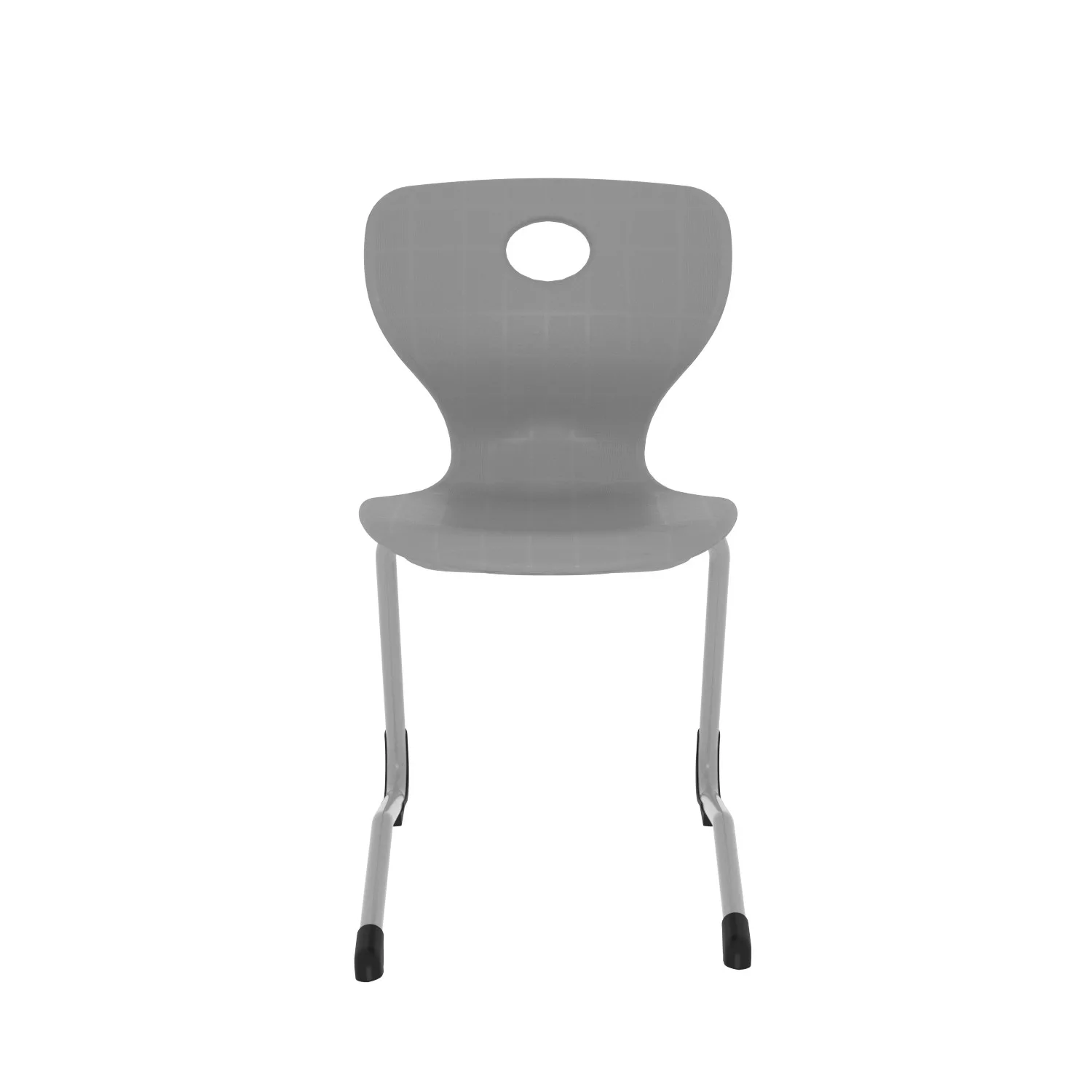 Valentina Z Ayak Monoblok Sandalye Gri - Görsel 1